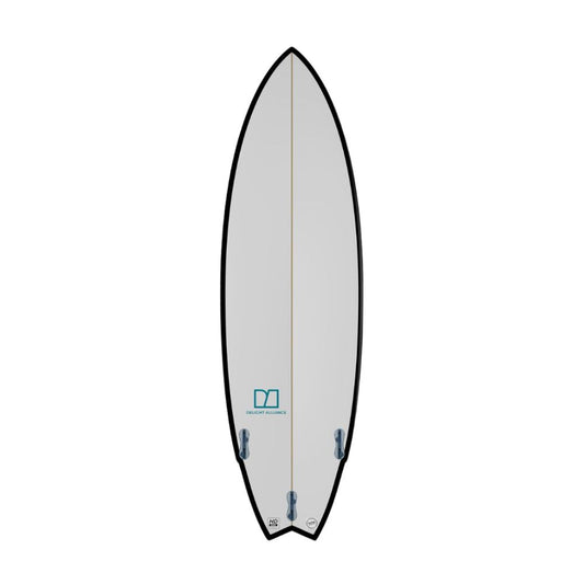 Delight Alliance Hoodoo Swallow Surfboard von unten