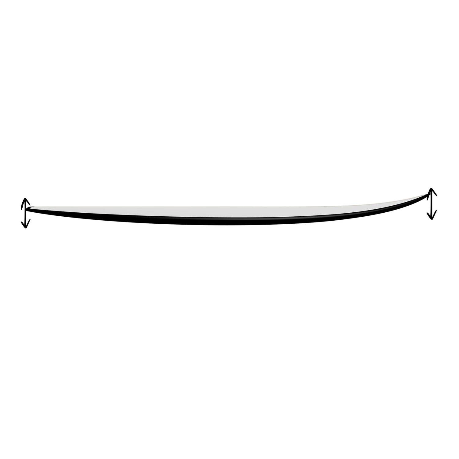 Rocker von River Surfboards