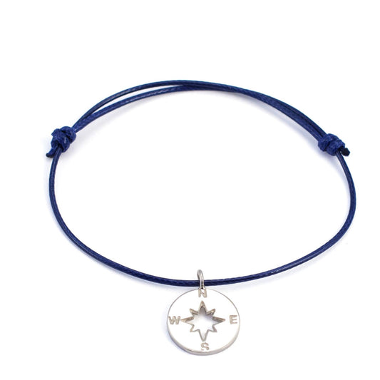 Silver+Surf Silber Schmuck Windrose Himmelsrichtung