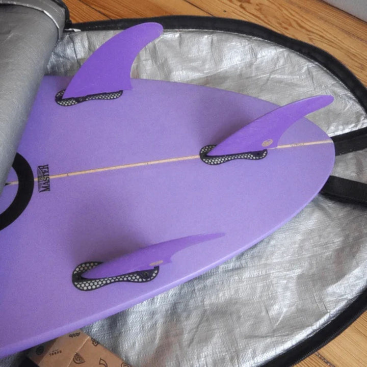 Rebel Fin - Thruster Set FCS I - Glasfaser lila