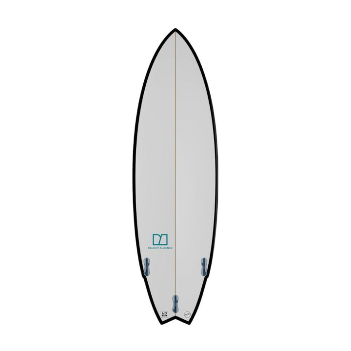 Delight Alliance Hoodoo Swallow Surfboard von unten