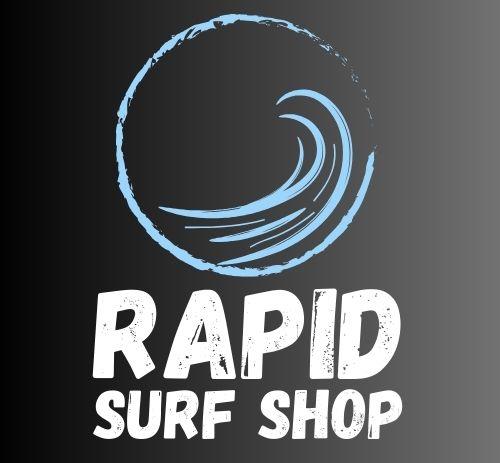 Rapid Surf Shop Logo auf dunklem Hintergrund
