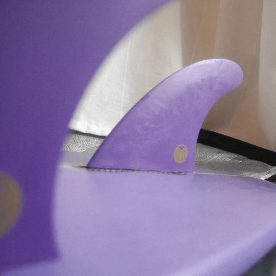 Rebel Fins - Twin Set Glasfaser lila