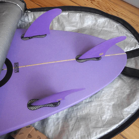 Rebel Fins - Twin Set Glasfaser lila