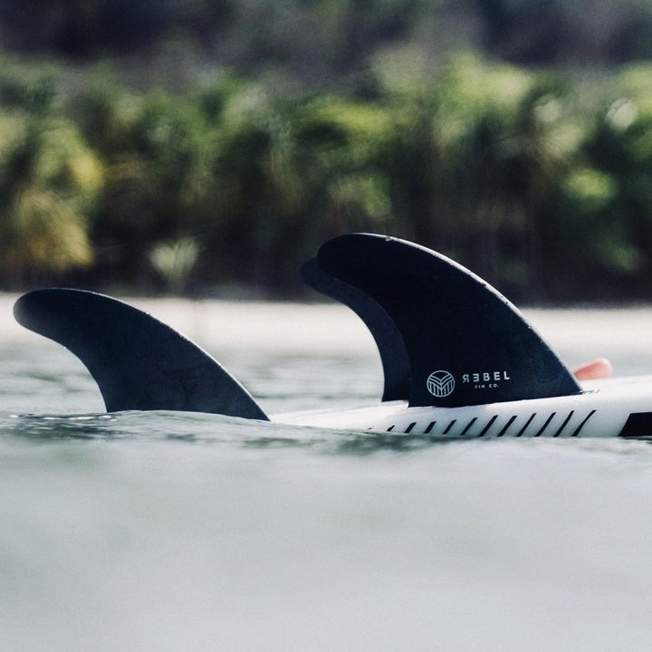 Rebel Fin - Thruster Set FCS I - Carbon schwarz