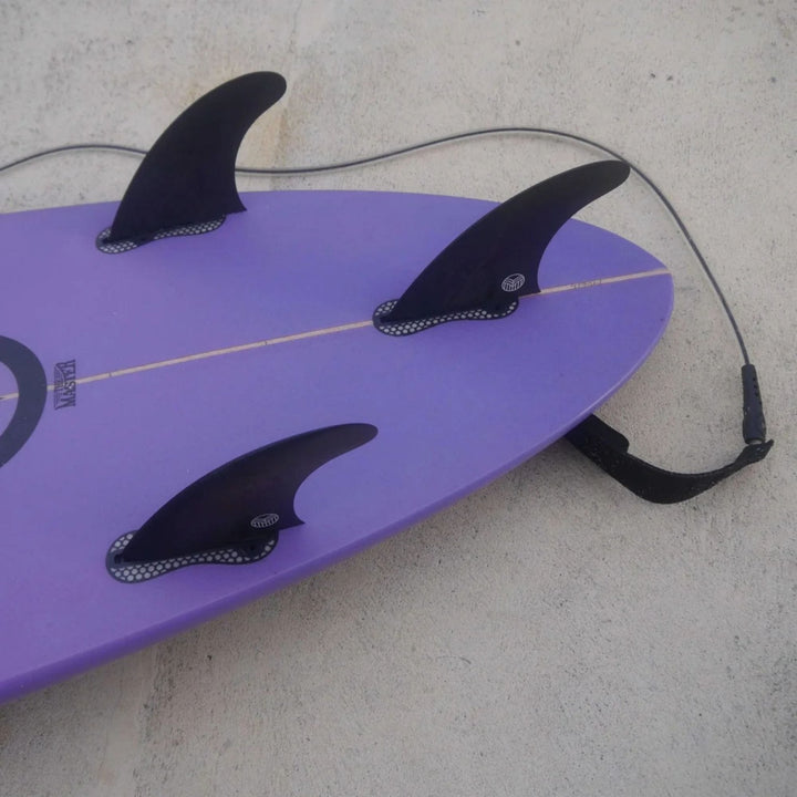 Rebel Fin - Thruster Set FCS I - Carbon schwarz