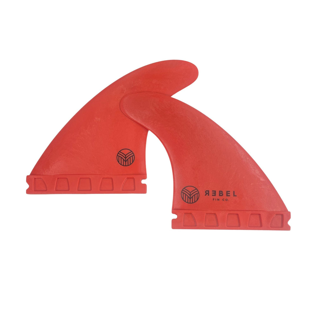 Rebel Fin - Twin Set Futures - Glasfaser rot