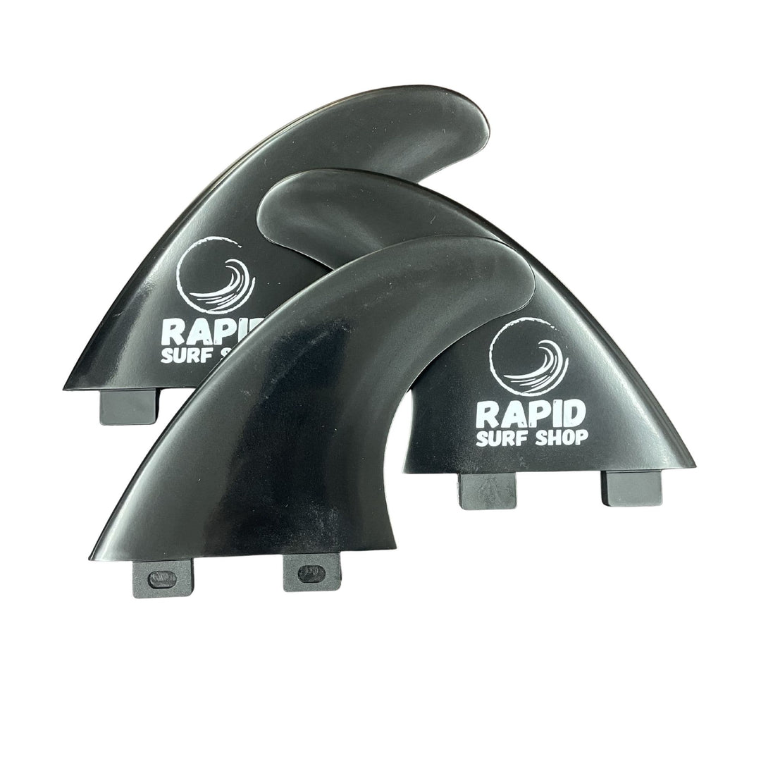 Surfboard Finnen - Thruster Set M FCSI mit Logo