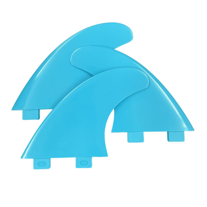 Surfboard Finnen - Thruster Set M Hellblau