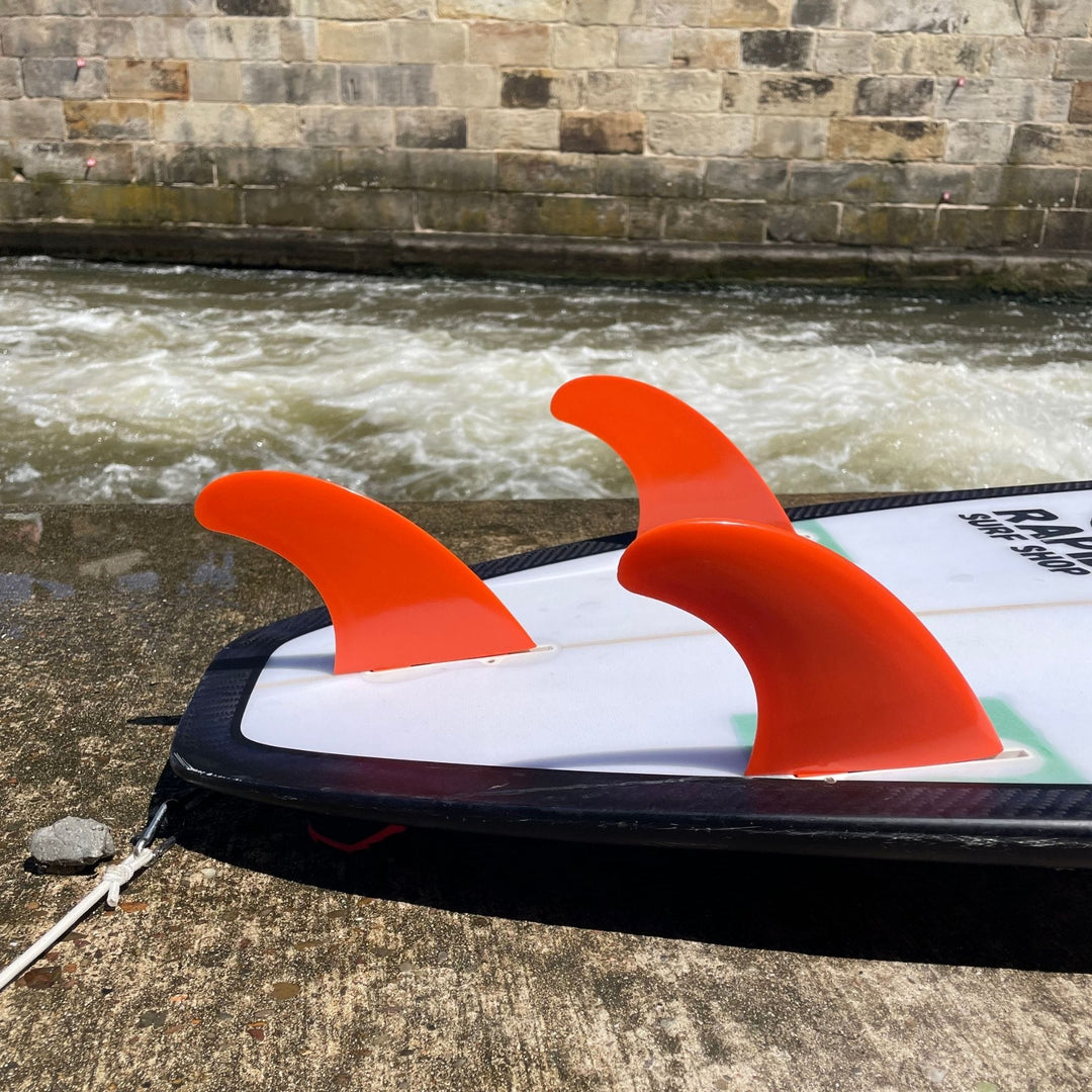 Surfboard Finnen - Thruster Set M Orange