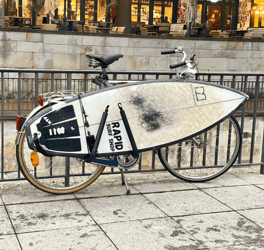 fahrradanhänger für surfboards Surfboard Bike Rack | Surfboard Fahrradhalterung